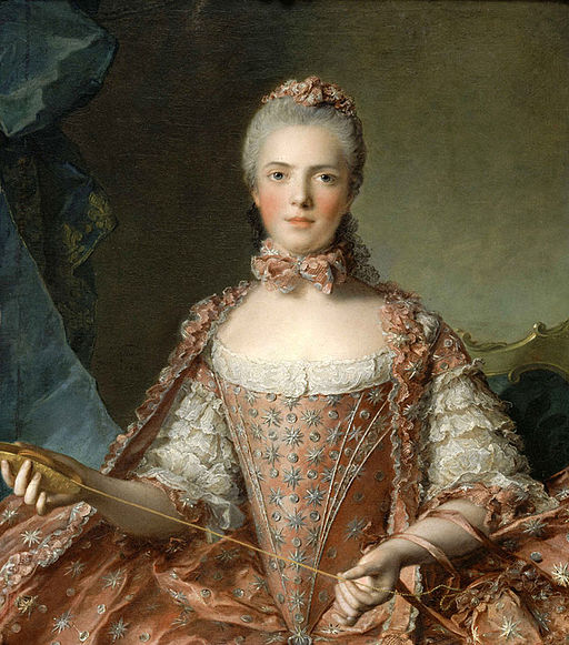 Madame Adélaïde de France faisant des nœuds by Jean-Marc Nattier (1756)